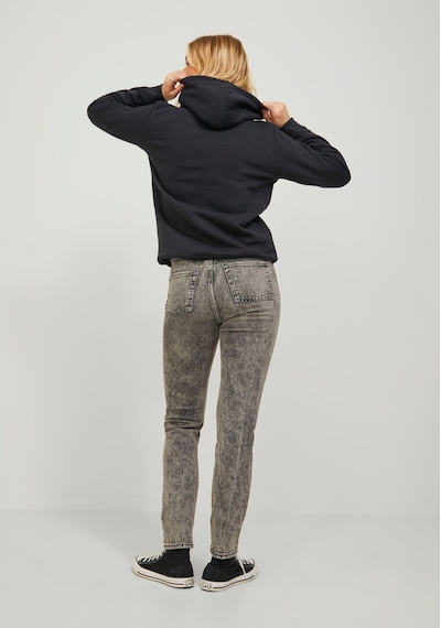 Jack & Jones Kadın Kapüşonlu Minimal Logo Baskılı Sweatshirt - Abbie 12223961 Black Mint Yeşili Jack & Jones Kadın Kapüşonlu Minimal Logo Baskılı Sweatshirt - Abbie 12223961 Black Mint Yeşili