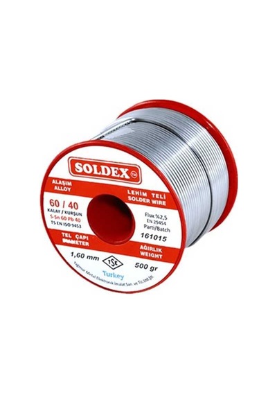 Soldex 1.60mm 500gr Sn60 Pb40 Lehim Teli