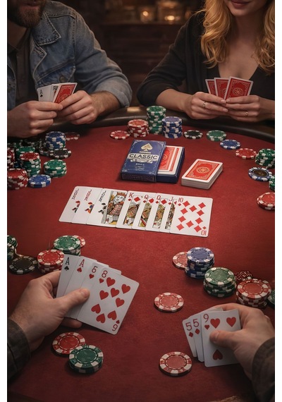 Kırmızı Pvc Plastik Su Geçirmez İskambil Poker Oyun Kağıdı Rd62kr
