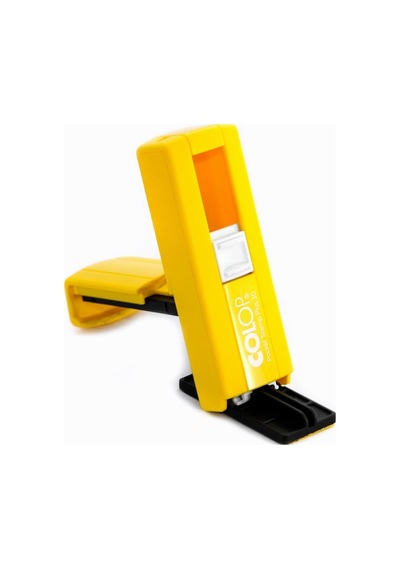 Colop Cep30 Kaşe Sarı Kasa Siyah Keçe - 18 x 47 MM