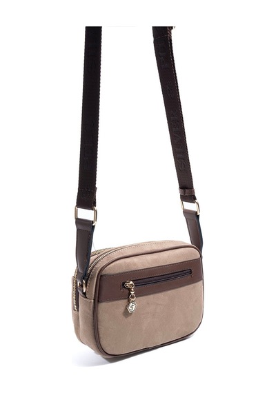 Kadın Silver Polo Sp1162-m12 Sılver Polo Çapraz Çanta Vizon-kahve Vizon Kahve