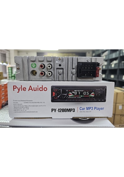 Pyle Audio Py-1200mp3 2 Anfi Çıkışlı Bt Usb Aux Girişi Var