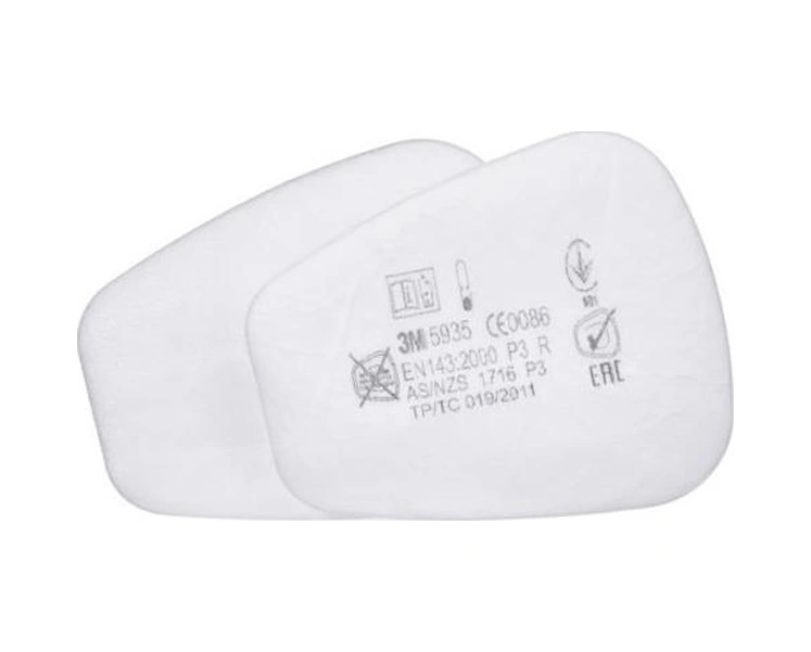 3m 6200 Yarım Yüz Maskesi + 3m 6059 Abek Filtre + 3m 5935 P3 Filtre +k501 Kapak