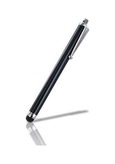 Slim Dokunmatik Uçlu Tablet-Telefon-Akıllı Tahta Kalemi Siyah