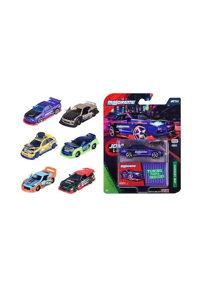 Jdm Legends Deluxe Cars 6 Asorti Mavi
