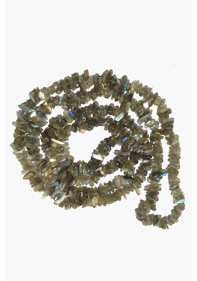 Doğal Labradorit Kırıktaş Dizi-80 Cm N11.10985 Çok Renkli