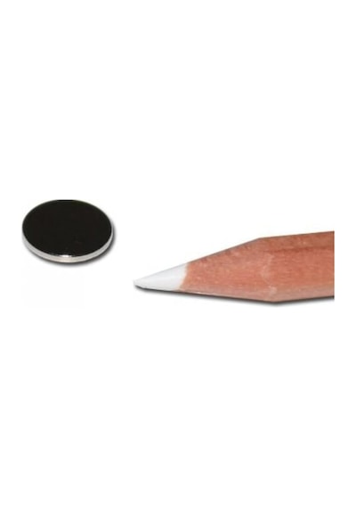 Dünya Magnet Yuvarlak Neodyum Mıknatıs 10 Mm X 1 Mm , Güçlü Magnet, 10 Adet