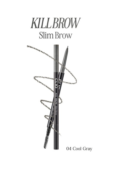 Clıo Kill Brow Slim Brow 04 Cool Gray