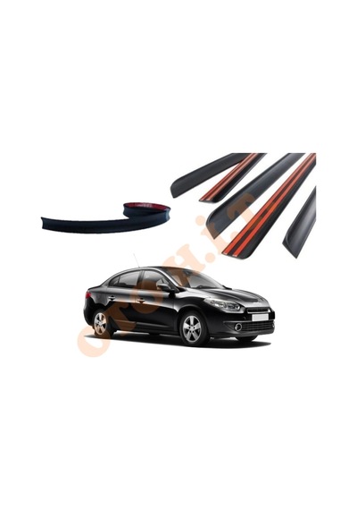 Renault Fluence Uyumlu Bagaj Üstü Spoiler Mat Siyah