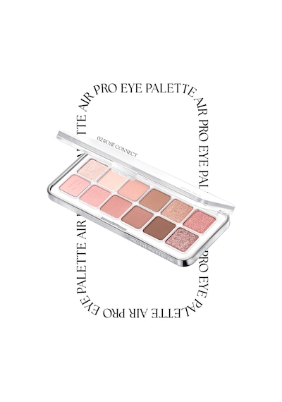 Clio Pro Eye Palette Air 02 Rose Connect