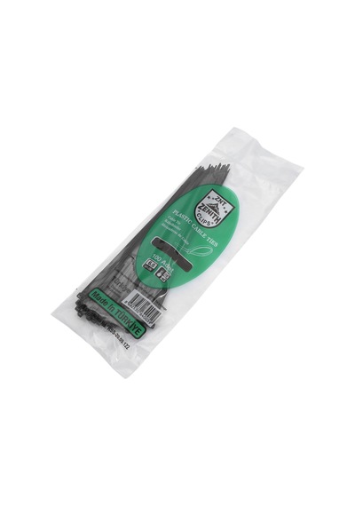 Zenith Kablo Bağı & Plastik Kelepçe & Cırt Kelepçe Siyah 100 Adet 4.8X300 30Cm