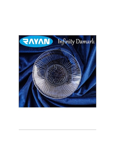 Cam Tabak Güneş Yıldız Gül Model 6'lı Royaleks-g-404 15x9