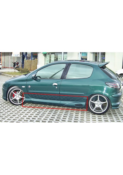 Peugeot 206 Marşpiyel Takımı Tek Kapı