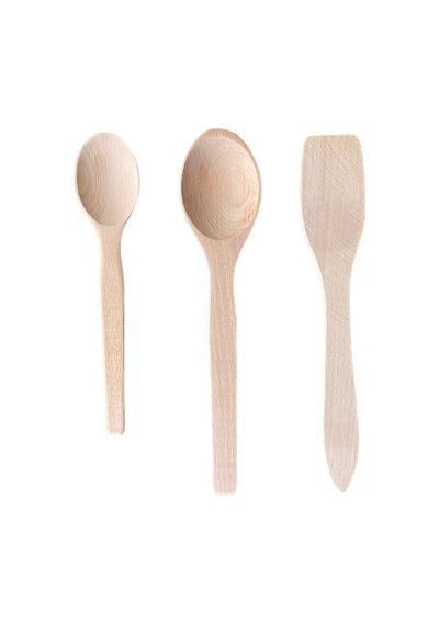 Mobilreyon 3 Parça Ahşap Kaşık Ve Spatula Seti-23-27-27cm Set