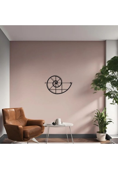Metal Duvar Dekorasyonu Altın Oran 2 Golden Ratio Metal Duvar Tablosu Sanat