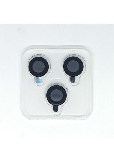 Apple Uyumlu iPhone 14 Pro Max Lens Kamera Koruyucu Mercak Siyah