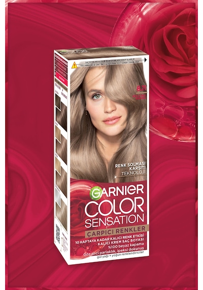 Garnier Çarpıcı Renkler 8.11 Küllü İnci Kumral
