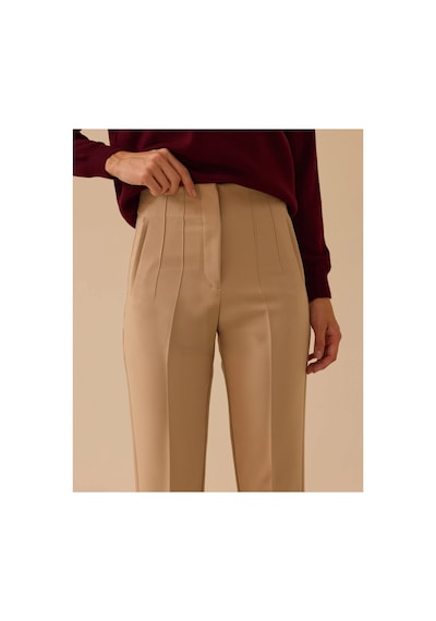 Seçil Betty Beli Pensli Bilek Boy Pantolon Bej - 742203829 Bej