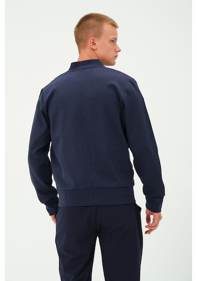Rich Erkek Lacivert Oversize Rüzgar Geçirmez Kışlık Şişme Mont Ceket Çok Renkli