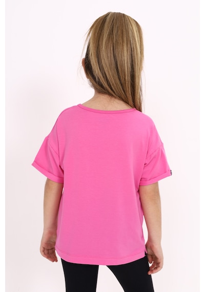 Toontoy Kids Toontoy Kız Çocuk Tişört Orkide Pembe