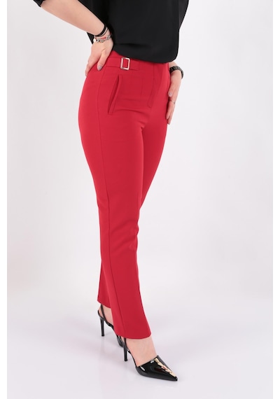 Ayhan 70609 Kadın Pantolon 70609-174-R0766 Kırmızı