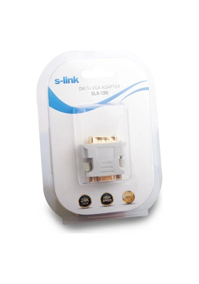 S-link Slx-136 Dvı 24+5 M To Vga F Adaptör Kdo