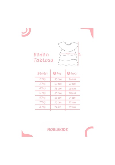 Le Mabelle Kız Çocuk Tül Elbise Yıldız Baskılı Çok Renkli