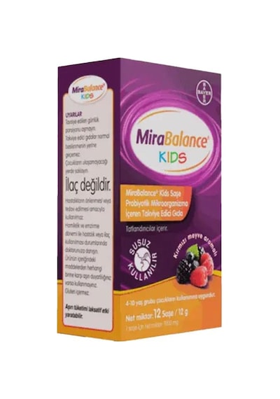 Bayer Mirabalance Kids Probiyotik 12 Saşe