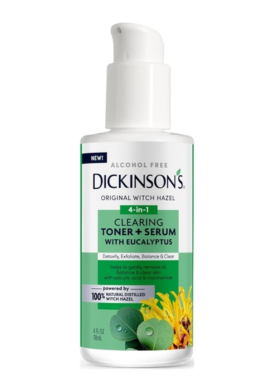 S Orijinal Witch Hazel Clearing Toner Okaliptüslü Serum 100 Doğal Damıtılmış Cadı Fındığı Alkolsüz Cilt Tem