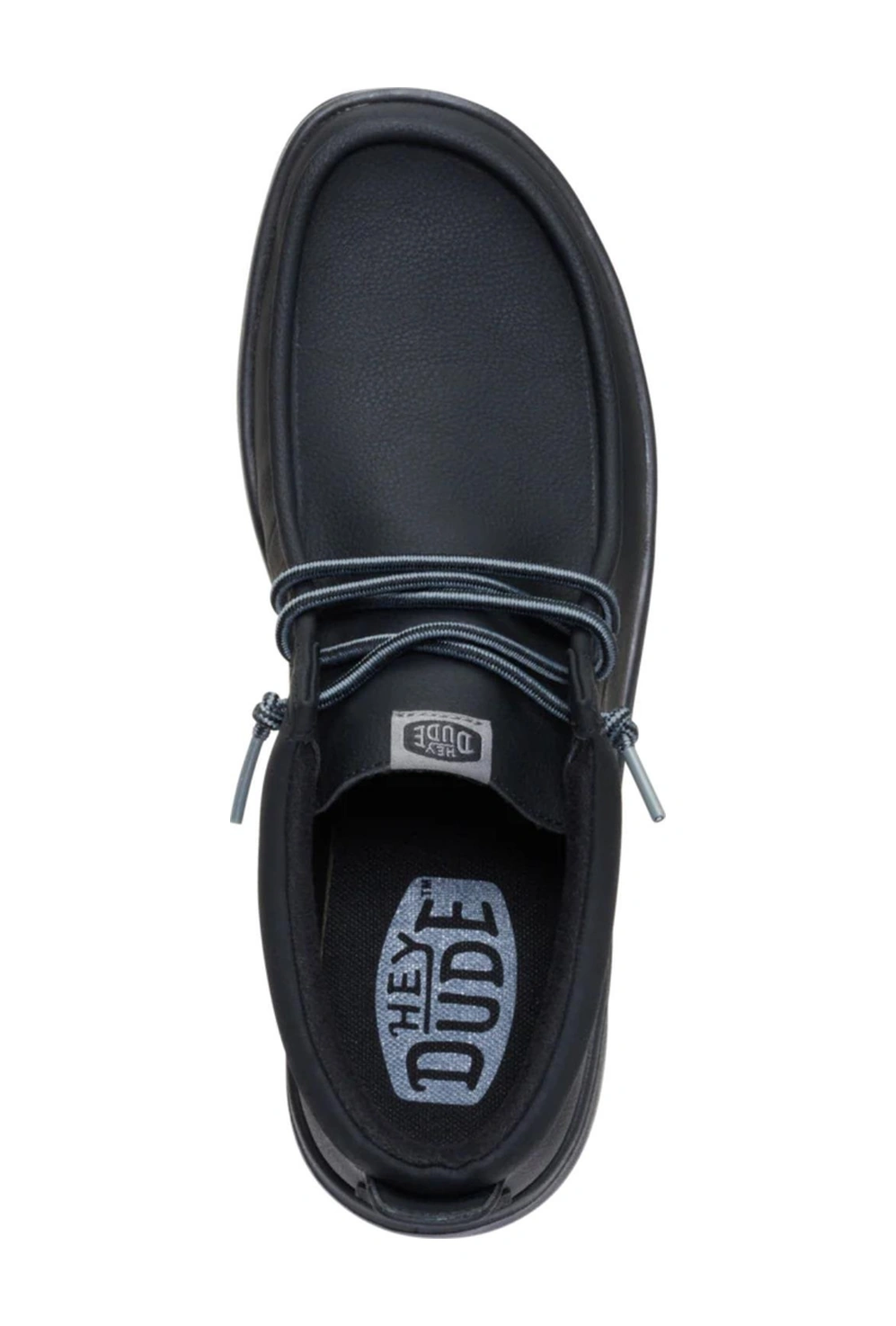 HEY DUDE Wally Mid Gripr Classic Erkek Siyah Ayakkabı-10844 Siyah