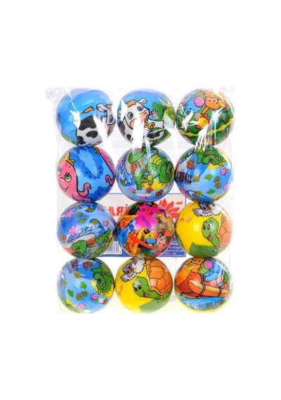Stres Topu 6.5cm 12'li Paket