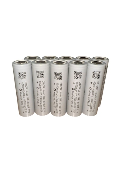 21700 3.7v 4000 Mah 12c Li-ion Pil - 10 Adet