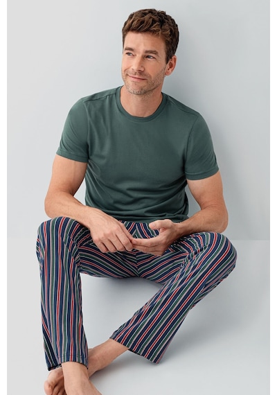 Arnetta Erkek Yeşil Pijama Takım 5274-49518 Yeşil