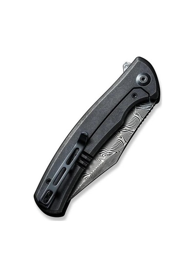 Civivi Sinisys Cf G10 Damascus Kamp Çakı Siyah