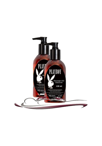 Playboy Natural Massage Oil Kokusuz Vücut Masaj Yağı 2 Adet 120 Ml