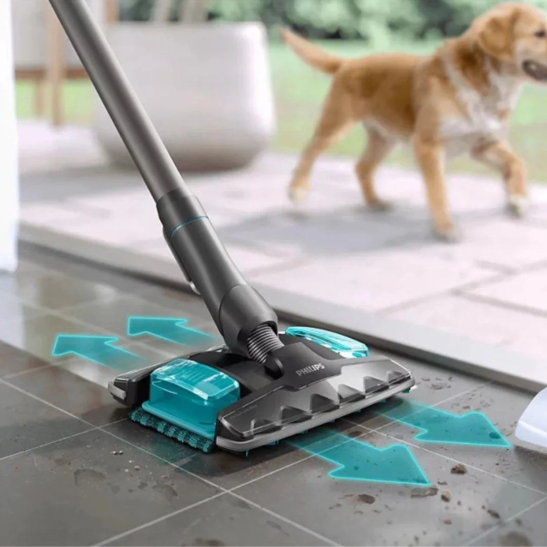 Philips 8000 Serisi Aqua XC8154/10 Silme Özellikli Kablosuz Şarjlı Dik Süpürge