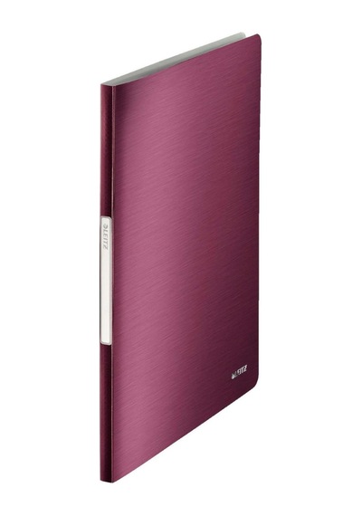 Leitz Style 3959-00-28 Sunum Dosyası 40 Poşetli A4 Garnet Kırmızısı Bordo
