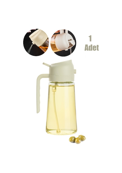 Porsima Alk-3154 Çok Amaçlı Cam Sprey Şişe Yağlık Yağdanlık Krem