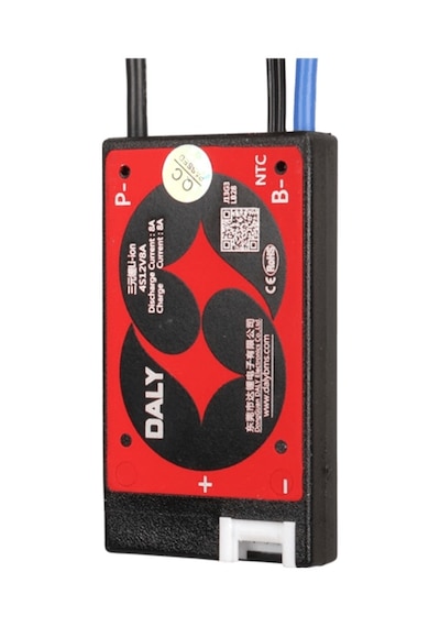 Daly 4s 12v 8a Li-ion Lityum Batarya Akü Pasif Balanslı Bms Kartı - Ntc Sıcaklık Sensörlü