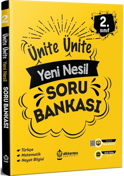 Atlı Karınca Yayınları 2. Sınıf Tüm Dersler Ünite Ünite Yeni Nesi