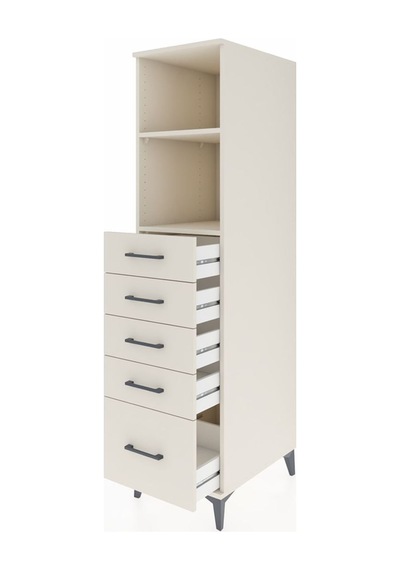 Kronos Dolap 2 Raflı 5 Çekmeceli 44x59x182 Aytaşı-aytaşı Aytaşı