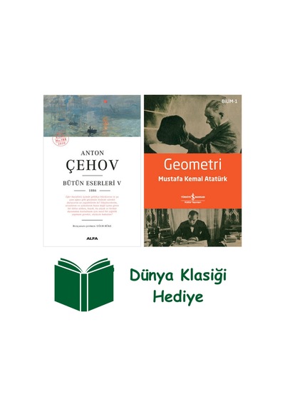 Anton Çehov Bütün Eserleri 5 + Geometri + Dünya Klasiği Hediye
