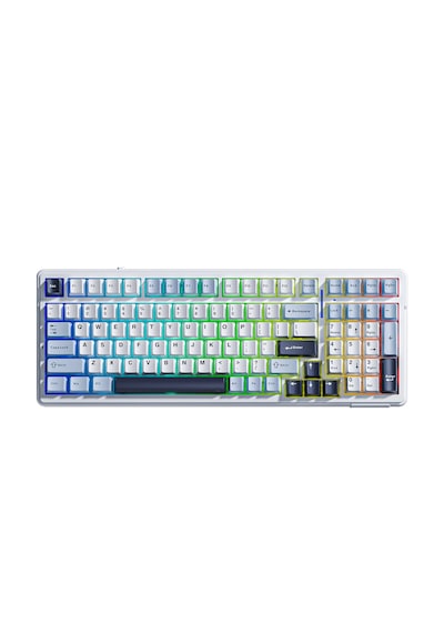 Aula F99 3 Modlu RGB Hot Swap Linear Graywood V3 Switch Mekanik Kablosuz Klavye