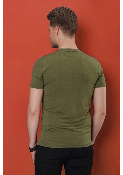 Efor Ts 846 Haki Spor T-shirt Haki