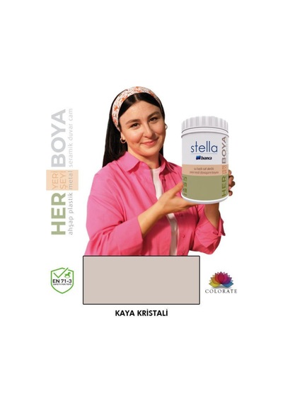 Stella Serisi Yeni Nesil Yüzey Dönüşüm Boyası - Kaya Kristali Diğer