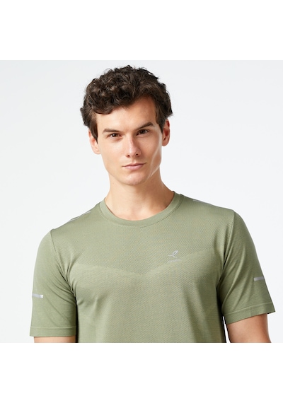 Energetics Tayeb Erkek Yeşil Antrenman T-shirt - 425068 Yeşil