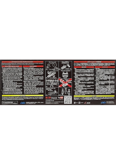 Did 520-108vx3 1991-1996 Kawasaki Kle 500 Uyumlu Zincir Vx3 Xring Gold Sarı Renk
