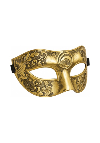 Erkek Gold Venedik Balo Maskesi Halloween Parti Maskesi Cadılar Bayramı Davet Kostüm Aksesuarı Diğer
