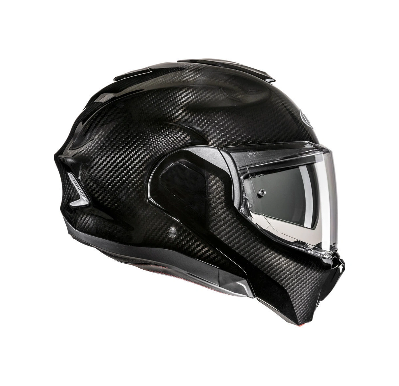 Hjc F100 Carbon Çene Açılır Motosiklet Kaskı Siyah