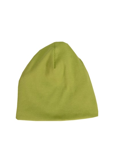 Luess Çocuk Unisex Fitilli Kışlık Bere Fıstık Yeşili